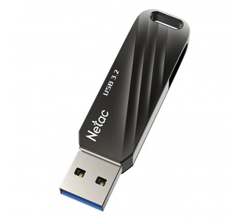 Флэш накопитель USB 256 Гб Netac US11 Dual (USB 3.0+ Type C) (black/silver) (219895)#1908750