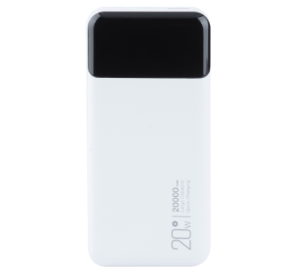 Внешний аккумулятор XO PR192,(QC 18W, PD 20W) 20000mAh, белый#1896160