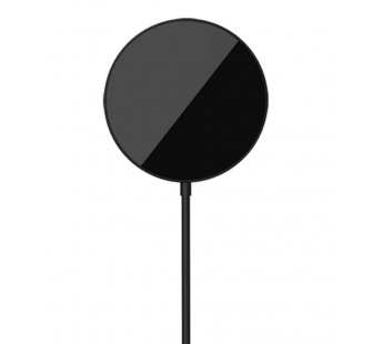 Магнитное беспроводное зарядное устройство XO CX011 (15W), Magsafe цвет черный#1896171