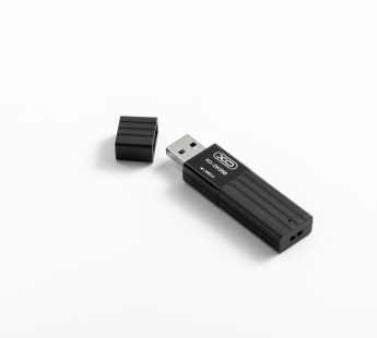 КартРидер XO DK05B 2в1 (Micro SD/SD) USB3.0 черный#1895307