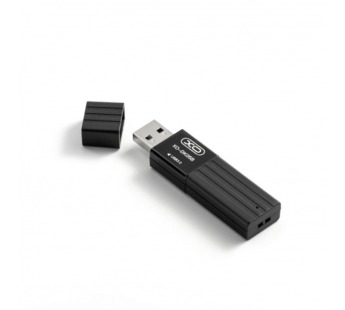 КартРидер XO DK05B 2в1 (Micro SD/SD) USB3.0 черный#2041042