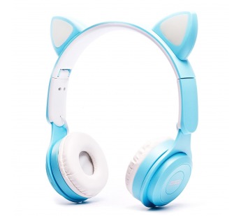 Bluetooth-наушники полноразмерные - Cat X-72M (повр.уп.) (light blue) (219999)#1902691