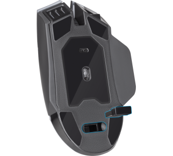 Мышь беспроводная DEFENDER Oneshot GM-067 черный, игровая: LED,7D,300 мАч, 3200dpi (1/60)#1897218