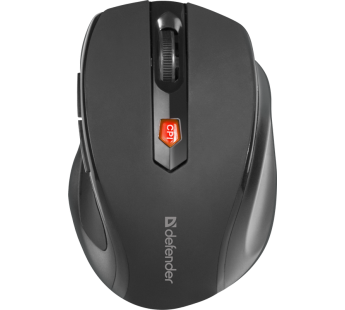 Мышь беспроводная DEFENDER Ultra MM-315, черная, 6 кнопок, 800-1600 dpi, USB. Количество кнопок: 5 + колесо-кнопка. Тип сенсора: оптический. Питание:#1897233