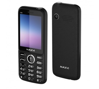 Мобильный телефон MAXVI K32 Black (3,2"/0,3МП/1400mAh)#1897531