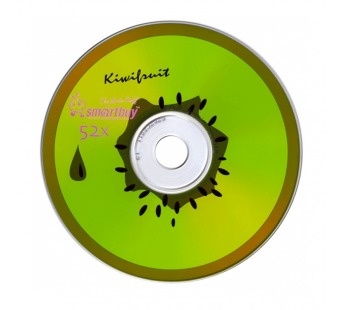 Диск CD-R Smartbuy 80min 52x Fresh-Kiwifruit CB-10 (цена за 1 шт, упаковка 10 шт)#1897511