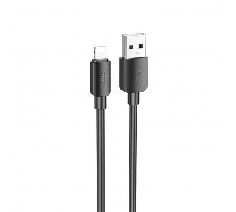 Кабель USB - Apple Lightning HOCO X96 "Hyper" (2.4А, 100см) черный#2027868