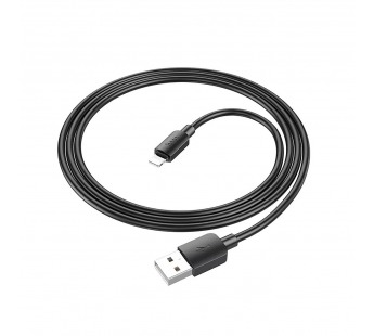 Кабель USB - Apple Lightning HOCO X96 "Hyper" (2.4А, 100см) черный#2027873