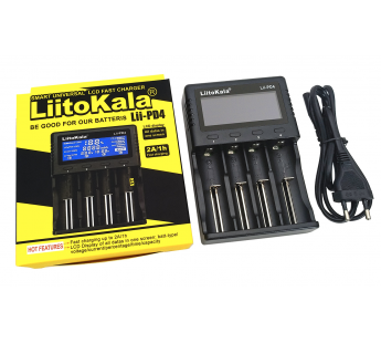 Сетевое зарядное устройство LiitoKala Lii-PD4 для аккумуляторов 18650 (с дисплеем)#1941755