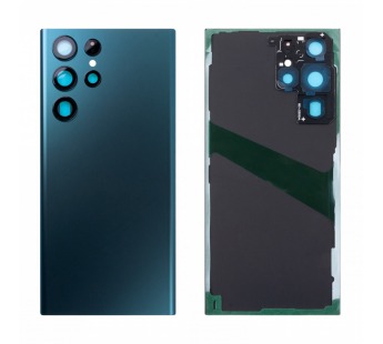 Задняя крышка для Samsung Galaxy S22 Ultra (S908B) Зеленый - Премиум#2071075