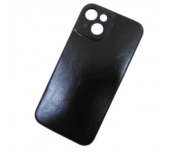 Чехол силиконовый iPhone 14 X-Level под кожу черный#1921732