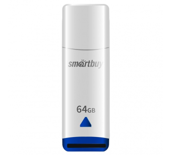 Флеш-накопитель USB 64GB Smart Buy Easy белый#1910500