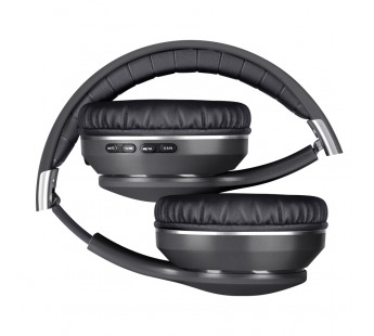Bluetooth-наушники полноразмерные Defender FreeMotion B595 (black/grey) (220445)#1900566