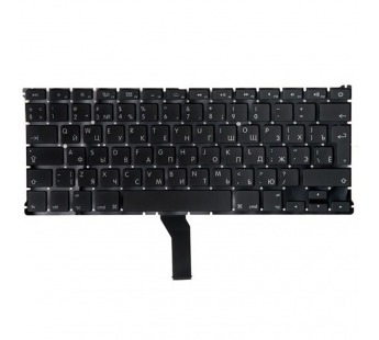 Клавиатура для ноутбука MacBook Air 13" A1369/A1466 (2011-2017, Г-образный Enter RU) Черный#2071235