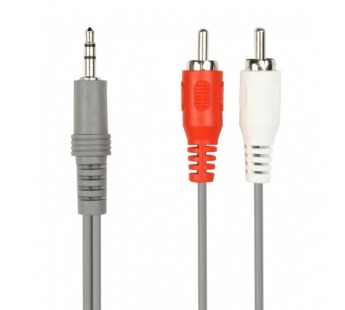 Кабель 3,5 Jack (M)  - RCА*2 (M) SMARTBUY 1.8 м (в пакете)#1901300