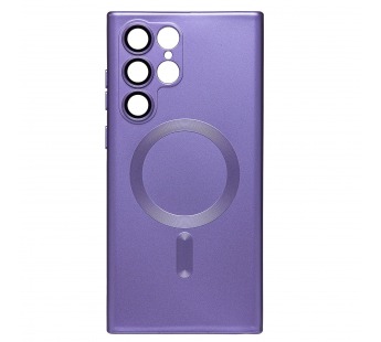 Чехол-накладка - SM020 Matte SafeMag для "Samsung Galaxy S22 Ultra" (purple) (219547)#1901172