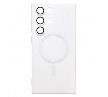Чехол-накладка - SM020 Matte SafeMag для "Samsung Galaxy S23 Ultra" (white) (219542)#2131967