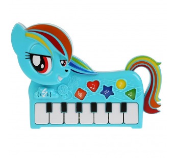 Пианино My little Pony (на/бат,3 режима звуч) в/к HT787-R, шт#1908260