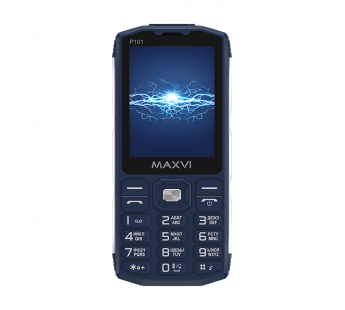 Мобильный телефон MAXVI P101 Blue (2,8"/0,3МП/3800mAh)#1903951