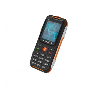 Мобильный телефон MAXVI T100 Orange (1,77"/без камеры/IP54/1500mAh)#1903931