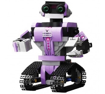 Радиоуправляемый конструктор RCM робот UOBOT, фиолетовый (318 деталей)#2014226