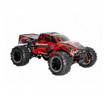 Радиоуправляемый монстр Remo Hobby Dinosaurs Master Brushless UPGRADE PLUS красный 4WD 2.4G 1/8 RTR#1904693