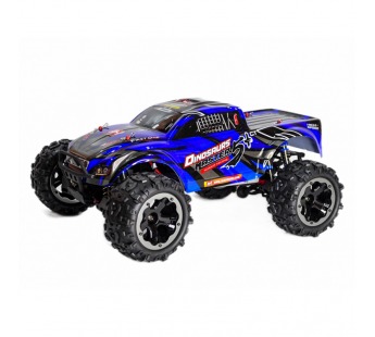 Радиоуправляемый монстр Remo Hobby Dinosaurs Master Brushless UPGRADE PLUS (синий) 4WD 2.4G 1/8 RTR#2009982