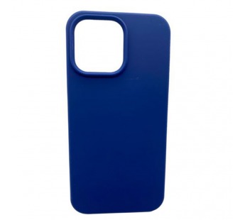 Чехол iPhone 14 Pro Max Silicone Case Full (No Logo) №63 в упаковке Глубоководный Синий#1905050