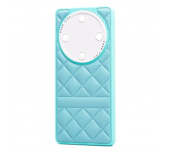 Чехол-накладка - SC318 экокожа для "Honor X9a/Magic5 Lite 5G" (light blue) (219618)#2132734