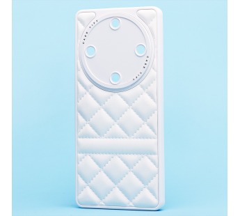 Чехол-накладка - SC318 экокожа для "Honor X9a/Magic5 Lite 5G" (white) (219616)#2132730