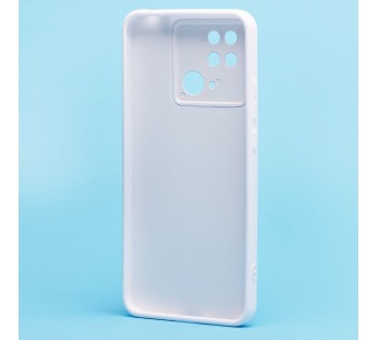 Чехол-накладка - SC318 экокожа для "Xiaomi Redmi 10C" (white) (219601)#2132709