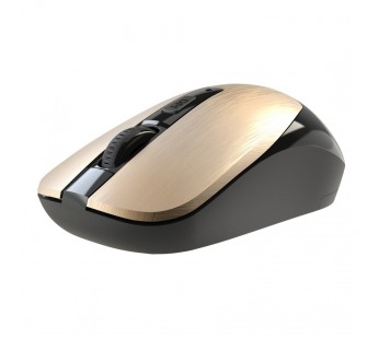 Мышь беспроводная DEFENDER Wave MM-995 золото, 4D, 800-1600dpi, бесшумная#2139462
