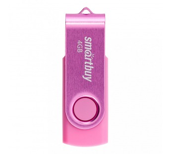 Флеш-накопитель USB 4GB Smart Buy Twist розовый#1910493