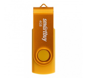 Флеш-накопитель USB 4GB Smart Buy Twist желтый#1910492