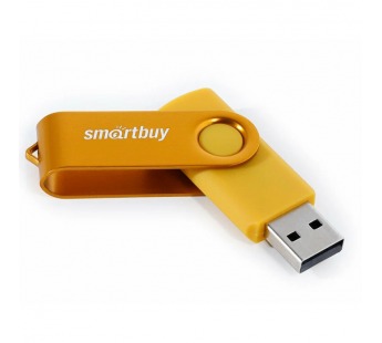 Флеш-накопитель USB 4GB Smart Buy Twist желтый#2035231