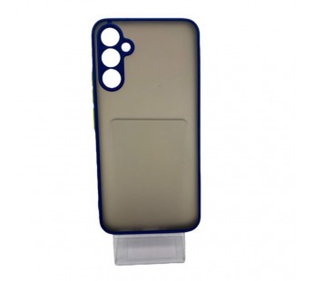 Чехол Samsung A24 (2023) Противоударный Матовый Темно-Синий#1908945