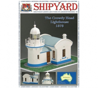 Сборная картонная модель Shipyard маяк Lighthouse Crowdy Head (№1), 1/72#1906282