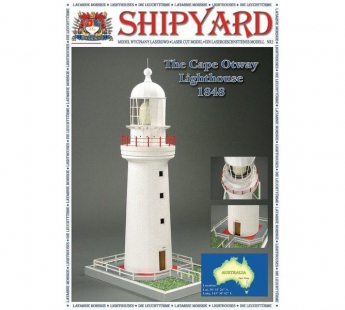 Сборная картонная модель Shipyard маяк Lighthouse Cape Otway (№3), 1/72#1906283