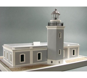 Сборная картонная модель Shipyard маяк Lighthouse Los Morrillos (№30), 1/72#1911289