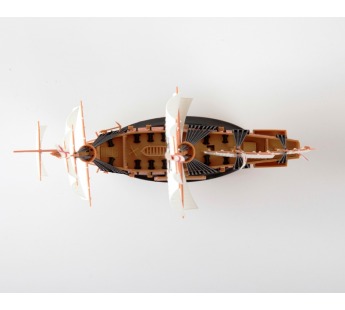 Сборная модель ZVEZDA Флагманский корабль Френсиса Дрейка "Ревендж", 1/350#1909953
