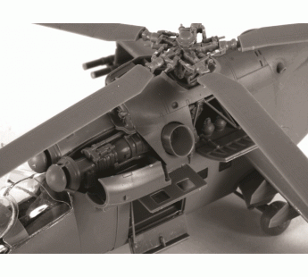 Сборная модель ZVEZDA Советский ударный вертолет Ми-24В/ВП "Крокодил", подарочный набор, 1/72#1922816