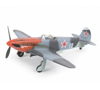 Сборная модель ZVEZDA Советский истребитель Як-3, подарочный набор, 1/48#1908841