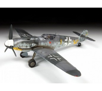 Сборная модель ZVEZDA Немецкий истребитель Мессершмитт BF-109G6, 1/48#1916509