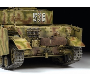 Сборная модель ZVEZDA Немецкий средний танк T-IV (H), 1/35#1930739