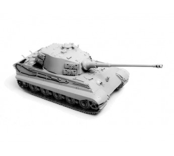 Сборная модель ZVEZDA Тяжелый немецкий танк T-VIB «Королевский Тигр»,башня Хеншель, под. набор,1/35#1917919