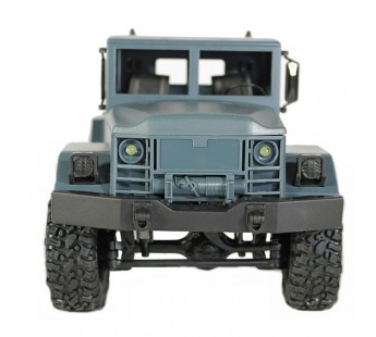 Радиоуправляемая машина MN MODEL военный грузовик (серый) 4WD 2.4G 1/16 RTR#1993522