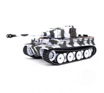 P/У танк Taigen 1/16 Tiger 1 (Германия, поздняя версия) (для ИК боя) V3 2.4G RTR зимний камуфляж#2013641