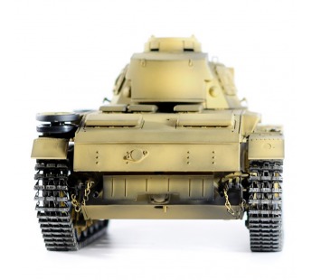 Р/У танк Taigen 1/16 Panzerkampfwagen III (Германия) дым, свет V3 2.4G RTR пустыня#2009968