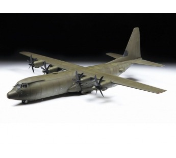 Сборная модель ZVEZDA Военно-транспортный самолет С-130J-30, 1/72#1940391