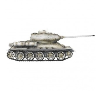 Р/У танк Taigen 1/16 T34-85 (СССР) (для ИК танкового боя) V3 2.4G (зимний)#2010598